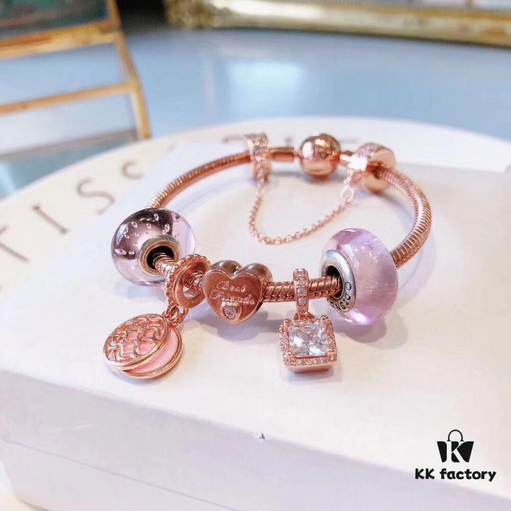 692fe0e999f2d84055c8b96c Pandora Rose Pink Bubble Love Totem New Arrival! Made with boutique materials, perfectly crafted 1:1, quality comparable to official store products!