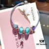 692fe10799f2d84055c8b99e Pandora Elegant Mint Green Eiffel Tower New Arrival! Night Glow Mint Glass Bead, Heart-to-Heart Charm, Eiffel Tower Pendant with S925 Silver