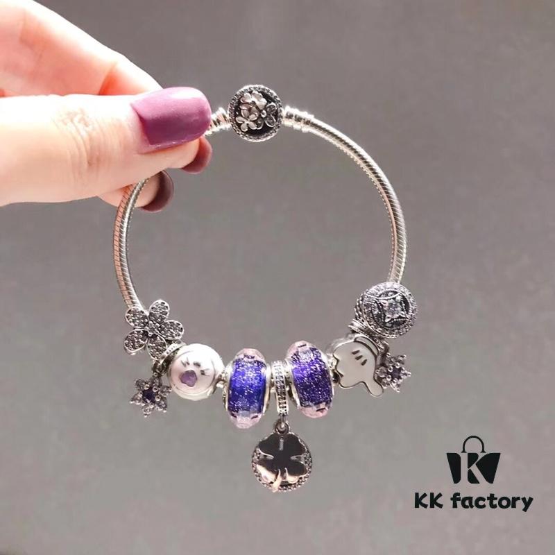 692fe10799f2d84055c8b9a1 Pandora Purple Clover New Arrival! High-Quality Replica with Authentic Materials