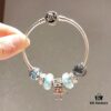 692fe10b99f2d84055c8b9a5 Pandora Pandora Gold Thread Mint Cute Bella 🤖️ New Arrival! Made with counter materials, perfectly crafted one-to-one, quality comparable to official store