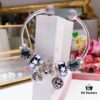 692fe12299f2d84055c8b9c8 Pandora Pandora Brilliant Blue Star⭐️ New Star Moon Series! Made with counter material, one-to-one perfect craftsmanship, quality comparable to official counter! Brilliant blue star⭐️ glass, sparkling diamond black cat eye, fairy tale pumpkin carriage, snowman pendant, nostalgic night sky star moon pendant. S925 silver comes with official counter packaging!