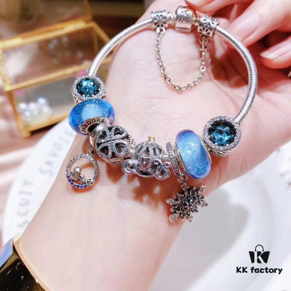 692fe12599f2d84055c8b9cd Pandora Night Blue Luminous Snowflake New Arrival! AAA Quality Replica with Authentic Materials