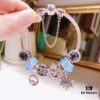 Pandora Night Blue Luminous Snowflake New Arrival! AAA Quality Replica with Authentic Materials