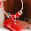 692fe12e99f2d84055c8b9dd Pandora Red Bubble High Heel Shoe Christmas Charm Pendant ZP Quality