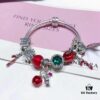 692fe13499f2d84055c8b9ea Pandora Disney Snow White Apple and Heart Christmas Limited Edition Bracelet - Red and Green Color Block Design, Imitation Cabinet Quality with S925 Sterling Silver