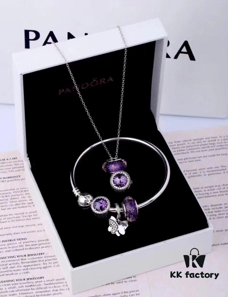 692fe13c99f2d84055c8b9fc Pandora Popular Bestselling Necklace and Bracelet Set