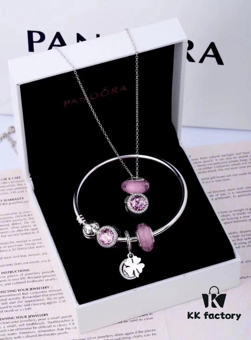 692fe13c99f2d84055c8b9fd Pandora Popular Bestselling Necklace and Bracelet Set
