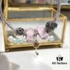692fe13e99f2d84055c8ba03 Pandora Pink Bubble Key Pendant - New Arrival! Premium Quality, S925 Sterling Silver, Valentine's Love Bead & Heart Charm, Pink Resin Cabochon, Authentic-Like Craftsmanship with Official Packaging