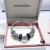 692fe14399f2d84055c8ba0b Pandora Pandora Blue Bella New Arrival! Made with counter materials, perfectly crafted one-to-one, quality comparable to official store! Sparkling blue faceted glass, fairy tale pumpkin carriage, lucky coin charm, fully diamond-encrusted 'cure-all', Mickey car 🚗, paired with robot 🤖️ Bella pendant. S925 silver comes with official packaging! 🍃🌺