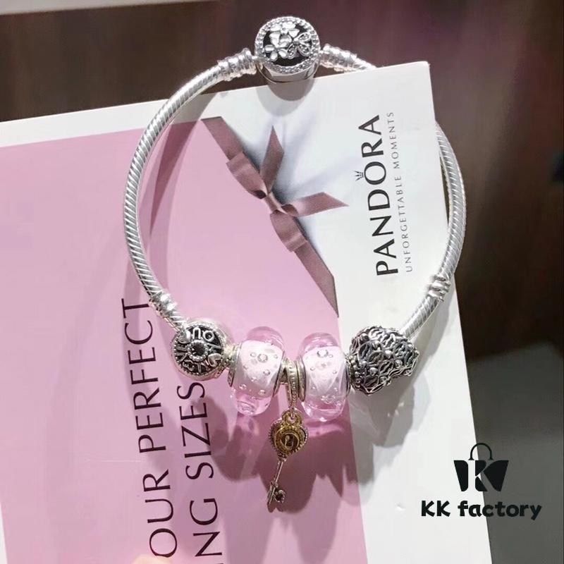 692fe14399f2d84055c8ba0d Pandora Pink Bubble Key Pendant - New Arrival! Premium Quality, S925 Sterling Silver, Valentine's Love Bead & Heart Charm, Pink Resin Cabochon, Authentic-Like Craftsmanship with Official Packaging