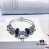 692fe14899f2d84055c8ba17 Pandora Pandora Blue Bella New Arrival! Made with counter materials, perfectly crafted one-to-one, quality comparable to official store! Sparkling blue faceted glass, fairy tale pumpkin carriage, lucky coin charm, fully diamond-encrusted 'cure-all', Mickey car 🚗, paired with robot 🤖️ Bella pendant. S925 silver comes with official packaging! 🍃🌺