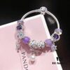 692fe14e99f2d84055c8ba25 Pandora Romantic Purple Daisy Cherry Blossom Jewelry