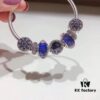 692fe15699f2d84055c8ba32 Pandora Purple Sparkling Diamond Medal New Arrival! High-Quality Replica with Cabinet Materials, Perfect Craftsmanship, Comparable to Authentic Quality!