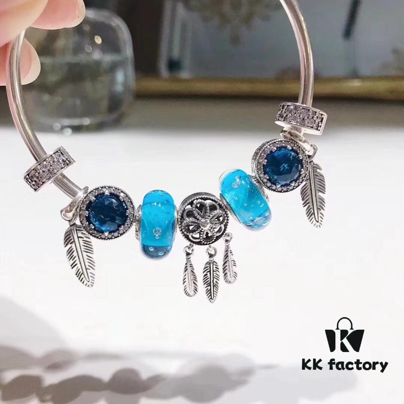 692fe15799f2d84055c8ba37 Pandora Ocean Bubble Blue Romantic Dream Catcher New Arrival! High-Quality Replica with Authentic Materials