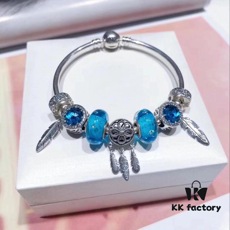 692fe15999f2d84055c8ba38 Pandora Ocean Bubble Blue Romantic Dream Catcher New Arrival! High-Quality Replica with Authentic Materials