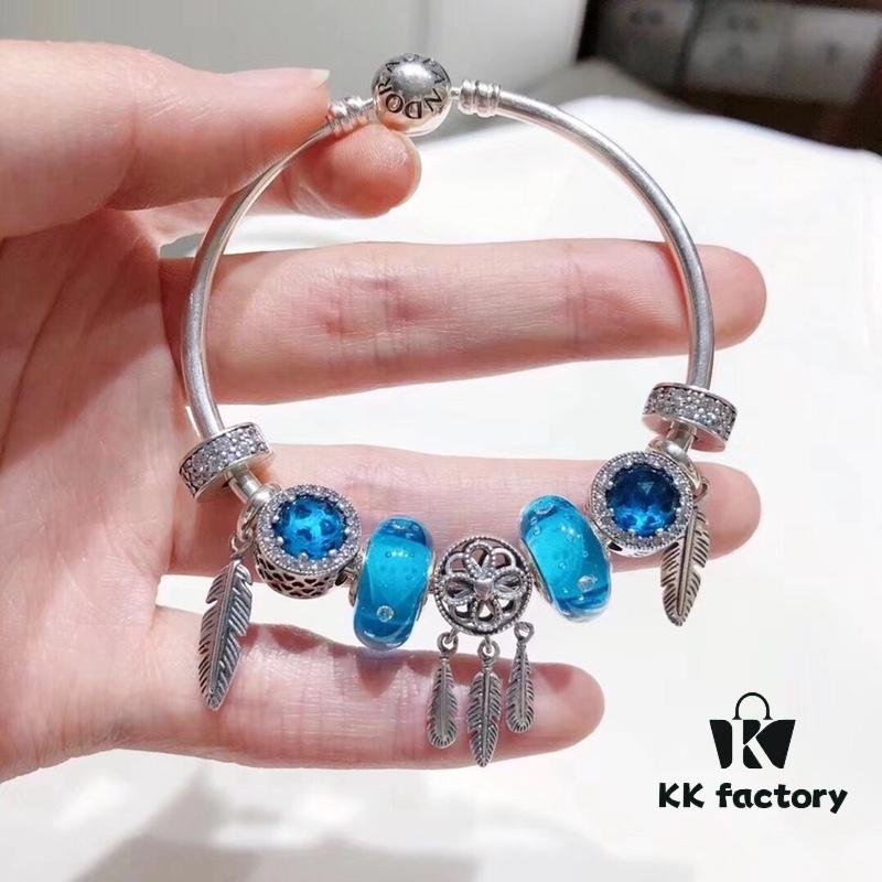 692fe15999f2d84055c8ba39 Pandora Ocean Bubble Blue Romantic Dream Catcher New Arrival! High-Quality Replica with Authentic Materials