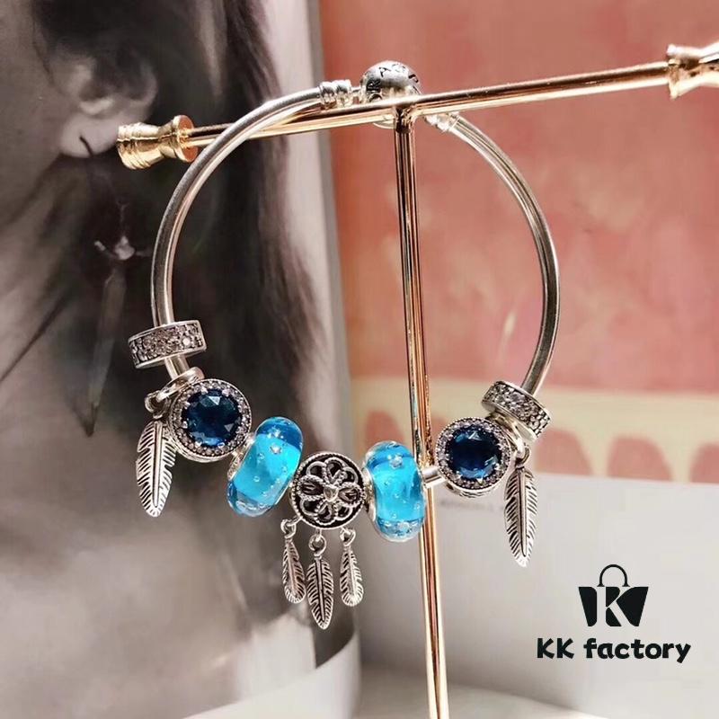 692fe15999f2d84055c8ba3a Pandora Ocean Bubble Blue Romantic Dream Catcher New Arrival! High-Quality Replica with Authentic Materials