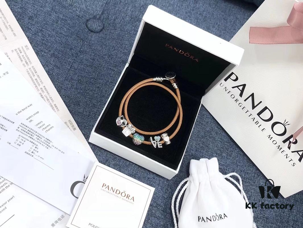 692fe16399f2d84055c8ba4b Embrace a Colorful Summer with Freedom and Joy: Limited Edition 2018 Pandora Bohemian Leather Bracelet in Sterling Silver and Leather