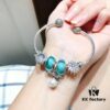 692fe16c99f2d84055c8ba5c Pandora Pandora Silver Mint Pearl Bow 🎀 New Arrival! Perfectly Crafted with Counter Materials, One-to-One Replica, Quality Rivals Official Stores!