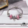 692fe16c99f2d84055c8ba5d Pandora Pandora Peach Blossom Daisy Flower New Arrival! Crafted with counter materials for a perfect 1:1 replica, quality comparable to official store. Featuring peach blossom glass bead, Valentine's Day double heart charm, and fully diamond-encrusted daisy flower pendant. Made in S925 silver with official packaging!