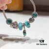 692fe17699f2d84055c8ba6e Pandora Mint Parrot New Arrival! Made with counter materials, perfectly crafted to match the original quality. Featuring mint moonstone glass, mint diamond-cut cat's eye, fairy tale pumpkin carriage, I Love You beads, mint parrot charm, refreshing and elegant. Comes with S925 silver and official retail packaging!