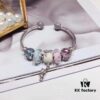 692fe17c99f2d84055c8ba79 Pandora Couples Color-Block Confession Balloon 💕 New Arrival! Mint Enamel with Pink Mosaic Heart, Sparkling Cat's Eye Stone, Interwoven Love Design, White Mickey Mouse Pendant, 925 Sterling Silver