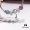 692fe17c99f2d84055c8ba7e Pandora Couples Color-Block Confession Balloon 💕 New Arrival! Mint Enamel with Pink Mosaic Heart, Sparkling Cat's Eye Stone, Interwoven Love Design, White Mickey Mouse Pendant, 925 Sterling Silver