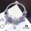 692fe18399f2d84055c8ba8b Pandora Romantic Purple Daisy Cherry Blossom Jewelry
