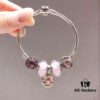 692fe19b99f2d84055c8bacc Pandora Pandora Silver Wire Pink Flower Blossom 🌺 New Arrival! Highest Quality Available, Compatible with Official Store Cleaning! Made with Authentic Materials for Perfect One-to-One Replication!