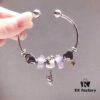 692fe1a999f2d84055c8baee Pandora Pandora Imitation Sterling Silver Purple Balloon New Arrival! Perfectly Crafted with Cabinet Materials, One-to-One Replica, Quality Comparable to Original Counter! Double Heart Symbolizing Sincerity, Cute Heart Pendant, Colored Ribbon of the Confession Balloon Adds a Touch of Romance – Say Love Out Loud. Made of S925 Silver with Official Packaging!