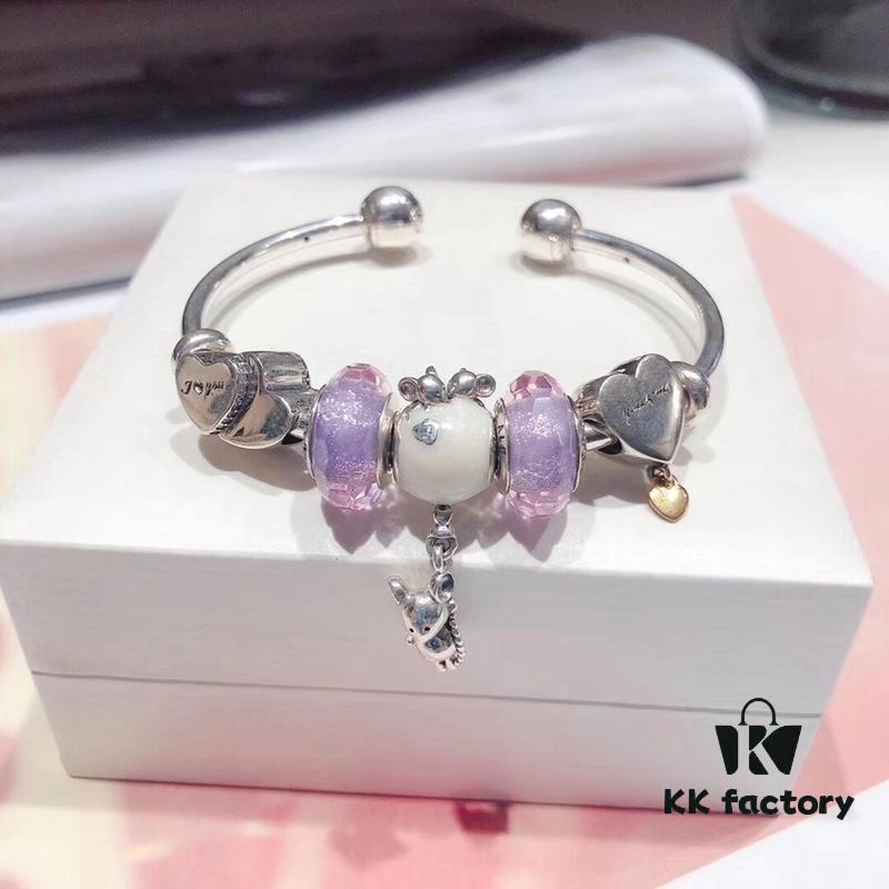 692fe1aa99f2d84055c8baf0 Pandora Pandora Imitation Sterling Silver Purple Balloon New Arrival! Perfectly Crafted with Cabinet Materials, One-to-One Replica, Quality Comparable to Original Counter! Double Heart Symbolizing Sincerity, Cute Heart Pendant, Colored Ribbon of the Confession Balloon Adds a Touch of Romance – Say Love Out Loud. Made of S925 Silver with Official Packaging!