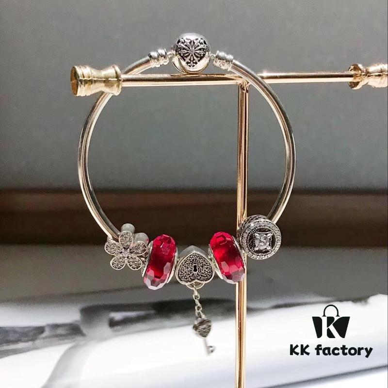 692fe1b799f2d84055c8bb08 Pandora Red Sparkling Diamond Heart Lock and Key ❤️🔑 New Arrival! Premium Quality, One-to-One Craftsmanship with Authentic Materials