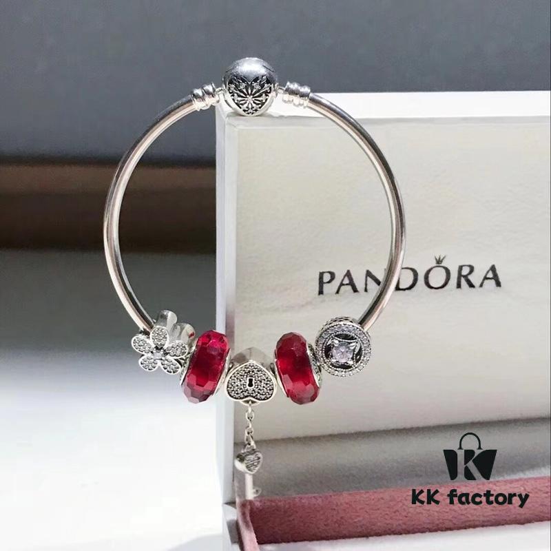 692fe1b799f2d84055c8bb0c Pandora Red Sparkling Diamond Heart Lock and Key ❤️🔑 New Arrival! Premium Quality, One-to-One Craftsmanship with Authentic Materials