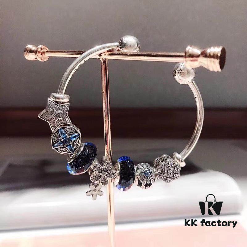 692fe1c599f2d84055c8bb32 Pandora Midnight Blue Snowflake Sparkling Diamond Daisy New Arrival! Premium Replica with Original Materials, 1:1 Craftsmanship, Comparable to Store Quality!