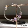 692fe1d299f2d84055c8bb53 Pandora Pandora Silver Wire Purple Sparkling Diamond Key 🔑 New Arrival! Perfectly Crafted with Counter Material One-to-One, Quality Comparable to Counter! Silver Wire Purple Faceted Glass, Fan Sparkling Beads Lucky Charm, Sparkling Diamond Key 🔑 Pendant, S925 Silver with Original Counter Packaging!