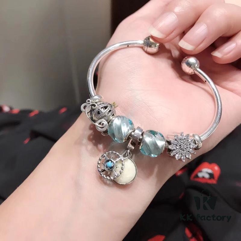 692fe1d499f2d84055c8bb59 Pandora Star North Compass Pendant with Water Blue Spiral Design - New Arrival, Premium Quality, S925 Silver, Fairy Tale Glass Cabochon, Retail-Grade Craftsmanship
