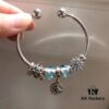 692fe1d599f2d84055c8bb5c Pandora Star North Compass Pendant with Water Blue Spiral Design - New Arrival, Premium Quality, S925 Silver, Fairy Tale Glass Cabochon, Retail-Grade Craftsmanship
