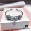692fe1d699f2d84055c8bb5d Pandora Star North Compass Pendant with Water Blue Spiral Design - New Arrival, Premium Quality, S925 Silver, Fairy Tale Glass Cabochon, Retail-Grade Craftsmanship