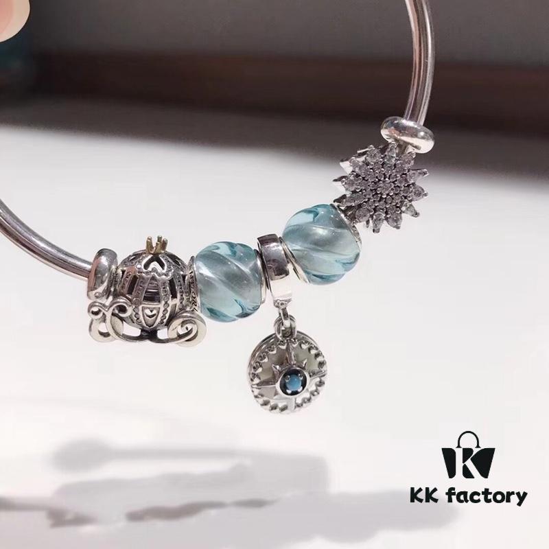 692fe1d699f2d84055c8bb5e Pandora Star North Compass Pendant with Water Blue Spiral Design - New Arrival, Premium Quality, S925 Silver, Fairy Tale Glass Cabochon, Retail-Grade Craftsmanship