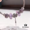 692fe1d899f2d84055c8bb63 Pandora Pandora Silver Wire Purple Sparkling Diamond Key 🔑 New Arrival! Perfectly Crafted with Counter Material One-to-One, Quality Comparable to Counter! Silver Wire Purple Faceted Glass, Fan Sparkling Beads Lucky Charm, Sparkling Diamond Key 🔑 Pendant, S925 Silver with Original Counter Packaging!