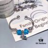 692fe1dd99f2d84055c8bb73 Pandora Ocean Blue Heart 💗 Flying Dumbo 🐘 New Arrival! Premium Replica with Authentic Materials