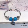 692fe1e399f2d84055c8bb81 Pandora Ocean Blue Heart 💗 Flying Dumbo 🐘 New Arrival! Premium Replica with Authentic Materials