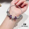 692fe1e599f2d84055c8bb83 Pandora Purple Sakura Cherry Blossom Daisy New Arrival! High-Quality Replica with Mall Materials, Perfect Craftsmanship, Comparable to Authentic Store Quality