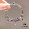 692fe1e599f2d84055c8bb84 Pandora Purple Sakura Cherry Blossom Daisy New Arrival! High-Quality Replica with Mall Materials, Perfect Craftsmanship, Comparable to Authentic Store Quality