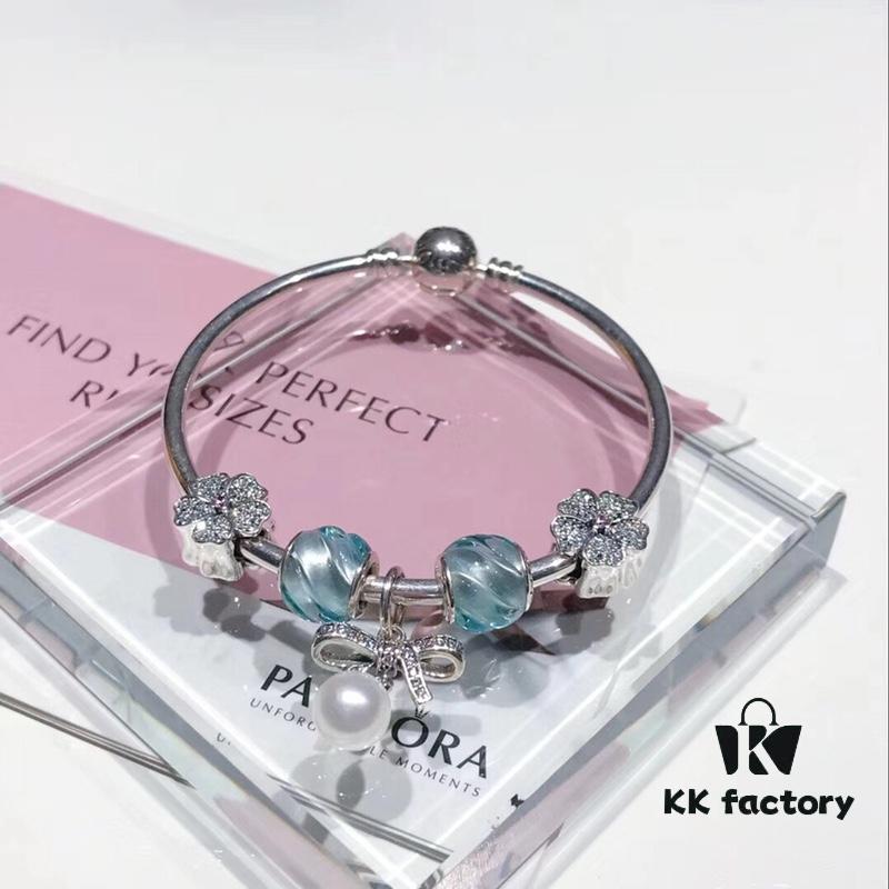 692fe1ed99f2d84055c8bb98 Pandora Aqua Blue Spiral Pearl Bow New Arrival! Premium Replication with Store-Quality Materials