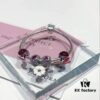 692fe1f199f2d84055c8bb9f Pandora Rose Red Sparkling Diamond Flower New Arrival! Sparkling Heart Bead, Three-Sided Rose Cat's Eye, Elegant Flower Pendant, S925 Silver with Original Retail Packaging!