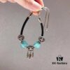 692fe1f699f2d84055c8bba7 Special Offer! Pandora Mint Green Heart Dreamcatcher New Arrival! Made with counter materials, 1:1 perfect replication, quality comparable to official store version! Heart-shaped light mint glass bead, sparkling rhinestone charm, lucky coin charm, openwork dreamcatcher shell pendant, S925 silver with original packaging!