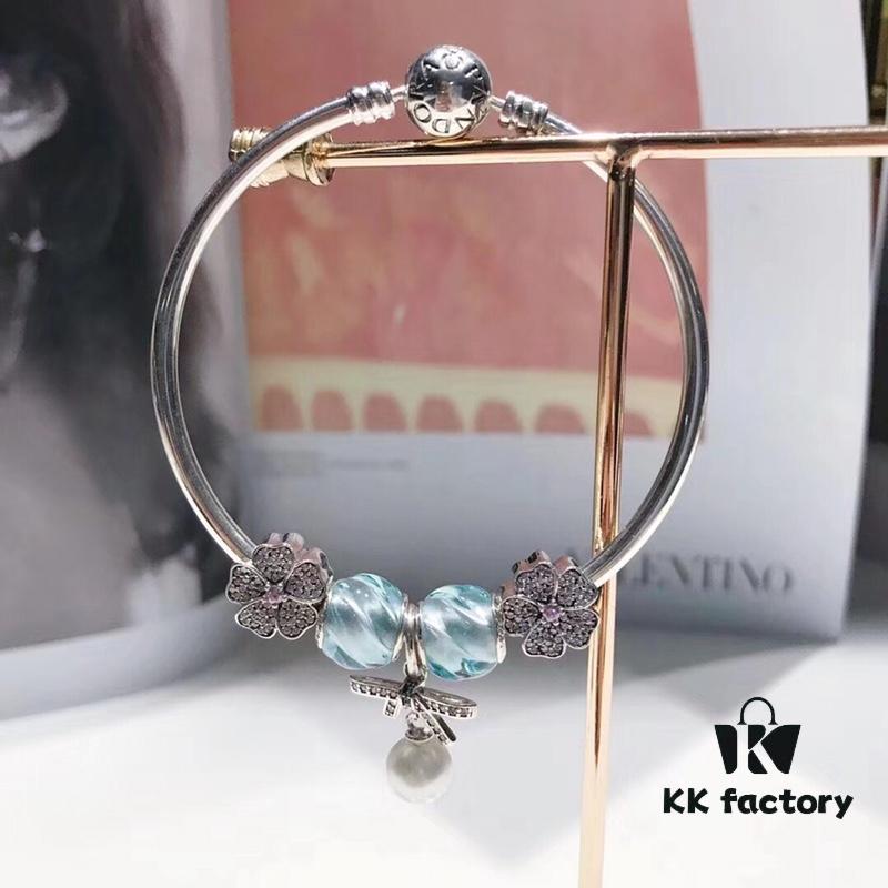 692fe1f999f2d84055c8bbac Pandora Aqua Blue Spiral Pearl Bow New Arrival! Premium Replication with Store-Quality Materials