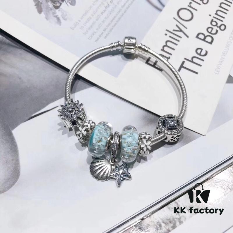 692fe1f999f2d84055c8bbaf Pandora Mint Tropical Starfish New Arrival! Premium Craftsmanship with Authentic Materials, Perfectly Replicated to Match Original Quality – Featuring Gold-Plated Light Mint Glass Beads, Sparkling Snowflake Charms, Lucky Coin Beads, Elegant Floral Spacers, Tropical Starfish and Shell Pendant, Made in S925 Sterling Silver with Official Packaging!