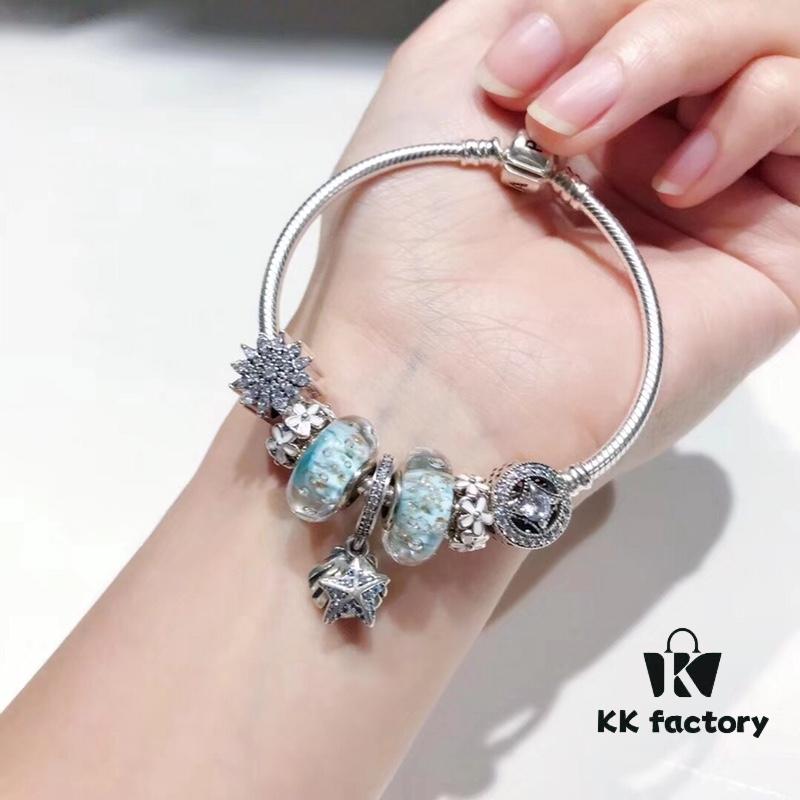 692fe1fa99f2d84055c8bbb0 Pandora Mint Tropical Starfish New Arrival! Premium Craftsmanship with Authentic Materials, Perfectly Replicated to Match Original Quality – Featuring Gold-Plated Light Mint Glass Beads, Sparkling Snowflake Charms, Lucky Coin Beads, Elegant Floral Spacers, Tropical Starfish and Shell Pendant, Made in S925 Sterling Silver with Official Packaging!